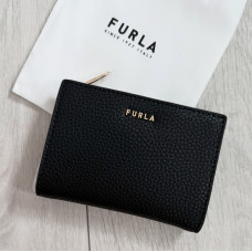 Furla peněženka malá černá / zlatá
