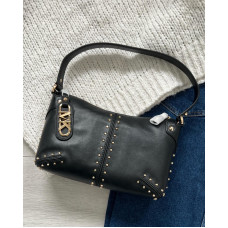 Michael Kors shoulder kabelka Astor černá / zlatá