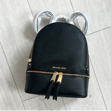Michael Kors batoh Rhea černý/zlatý Michael Kors batoh Rhea černý/zlatý