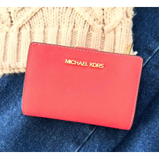 Michael Kors peněženka bifold červená