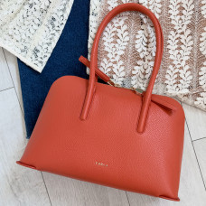 Furla satchel kabelka oranžová
