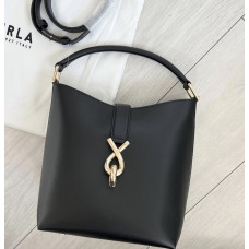 Furla bucket kabelka černá Furla bucket kabelka černá