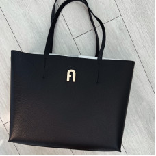 Furla tote shopper černá